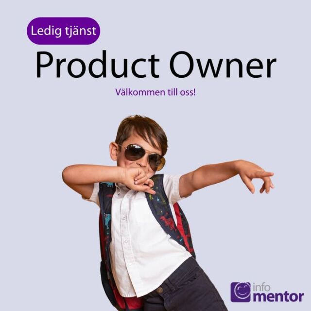 Nu letar vi efter en ny Product Owner till vårt team på InfoMentor!
 
Vill du arbeta med digitala produkter och forma framtidens AI-drivna lärplattform som används i skolor varje dag och samtidigt vara med och göra verklig skillnad?
 
Hos oss får du arbeta nära både användare och utvecklingsteam i en roll med stort inflytande och mycket samarbete.
 
Kanske är det du eller någon du känner?
 
Läs mer här:
 
https://teamtailor.infomentor.se/jobs/7786421-product-owner
 
Dela gärna!
Product Owner - InfoMentor
Alla elever ska nå målen! Det har alltid varit en självklarhet för oss